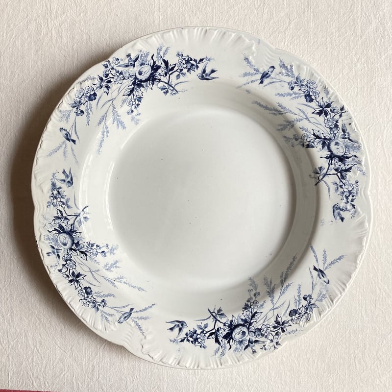 ＊希少＊ 大皿 Creil et Montereau LINOTTE リノット 希少＊ 大皿 Creil et Montereau LINOTTE リノット