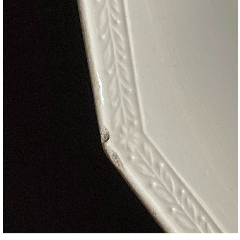 フランスアンティーク　クレイユ　ドデカゴン フランスアンティーク クレイユ ドデカゴン Creil