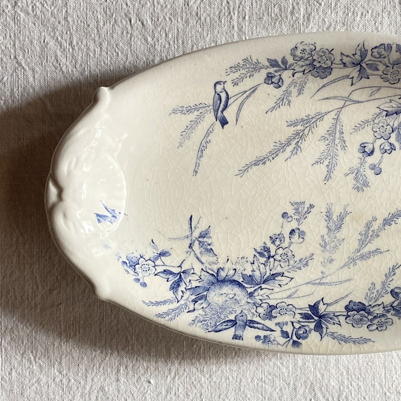 ＊希少＊ 大皿 Creil et Montereau LINOTTE リノット 希少＊ 大皿 Creil et Montereau LINOTTE リノット - メルカリ