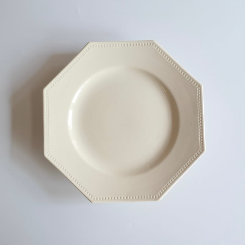 フランスアンティーク　サルグミンヌ　オクトゴナル　コンポティエ フランスアンティーク サルグミンヌ オクトゴナル コンポティエ