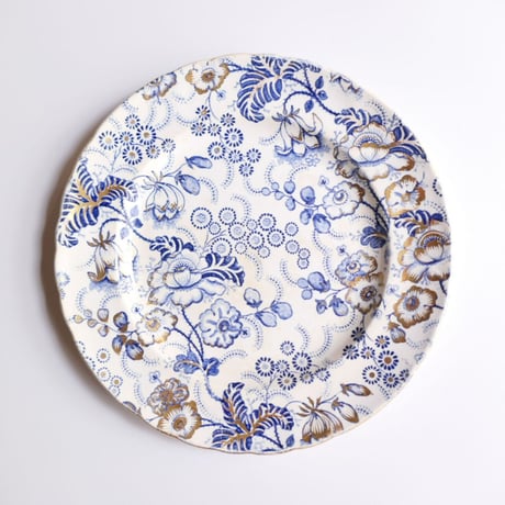 jules vieillard bordeaux 花鳥絵皿 C JULES VIEILLARD BORDEAUX