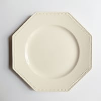 Digoin et Sarreguemines 19世紀の白いお皿 2枚揃え | Reinette