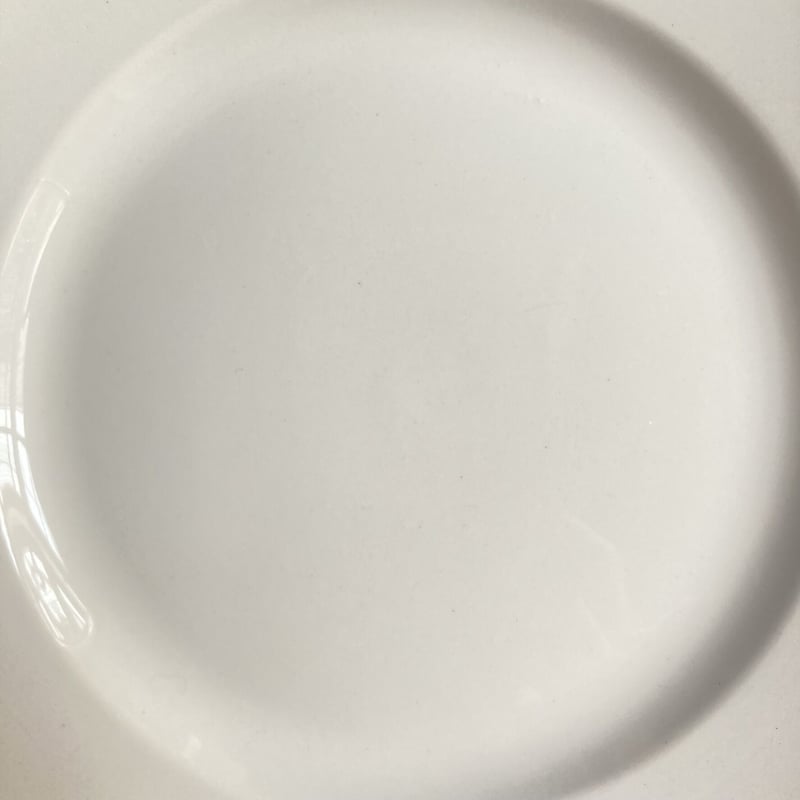 Digoin et Sarreguemines 19世紀の白いお皿 2枚揃え | Reinette