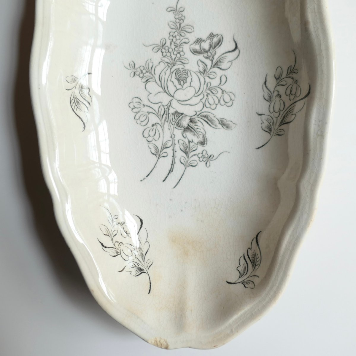 美品リュネビル　ラヴィエ皿　昆虫　花　フランスアンティーク ft221581-A_413b3b60-d17d-4d8f-