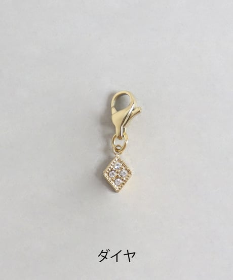 金属アレルギー対応「ieLS」ステンレス　チャーム