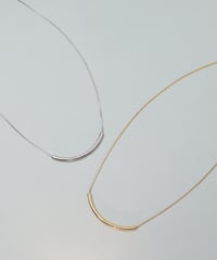金属アレルギー対応「ieLS」ステンレス　パイプネックレス