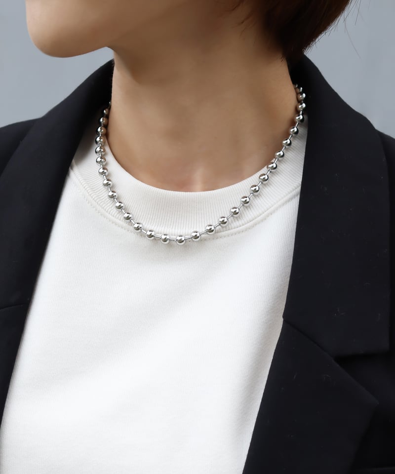 y*n様 internation Energyシングルセル チタン チェーン付き CUT BALL CHAIN 40cm(2JK0249)K10 チェイン｜スタージュエリー