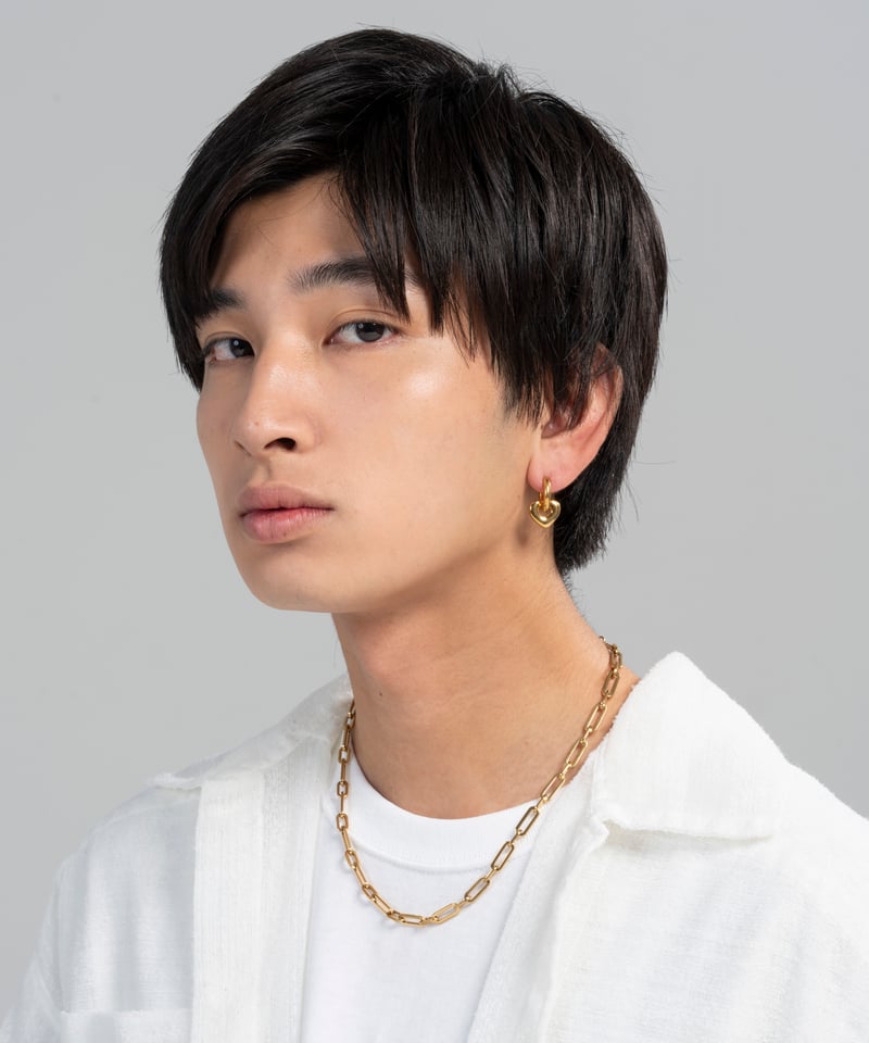 金属アレルギー対応「ieLS」ステンレス デザインチェーンネックレス 