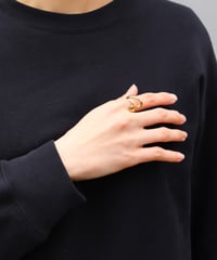 金属アレルギー対応「ieLS」ステンレス　デザインフリーリング