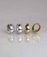金属アレルギー対応「ieLS」ステンレス　ミニマル カフイヤリング