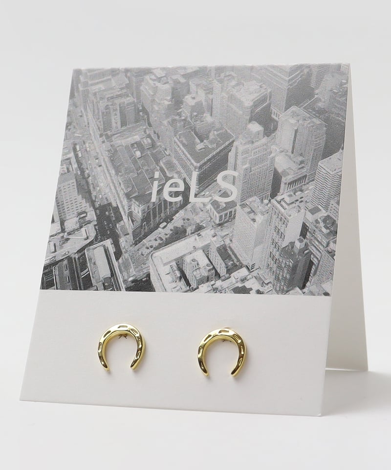 SV925 シルバー ナチュラルヒストリーピアス(ゴールド） | ieLS ONLINE