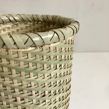 【上平竹細工店】栗とりかご(中)