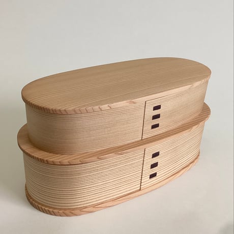 【大館工芸社】曲げわっぱ　やぐら弁当箱
