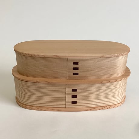【大館工芸社】曲げわっぱ　やぐら弁当箱