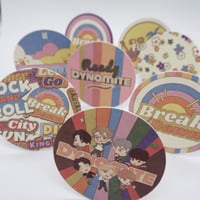 TinyTAN  CUP COASTER (Dynamite) 8種類セット