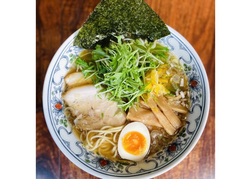 にぼらや】煮干しらーめん4人前+ 焼豚チャーシュー350g1本+味付き