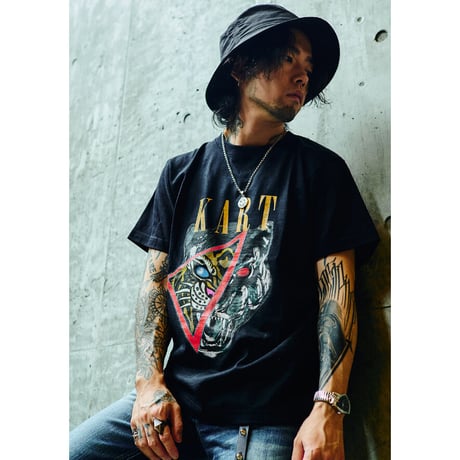 STRANGE TIGER T-shirt (BLACK)