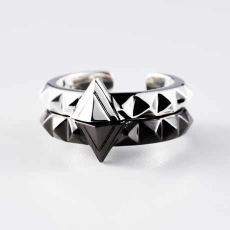 Tiny mono ring (BLACK)