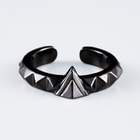 Tiny mono ring (BLACK)