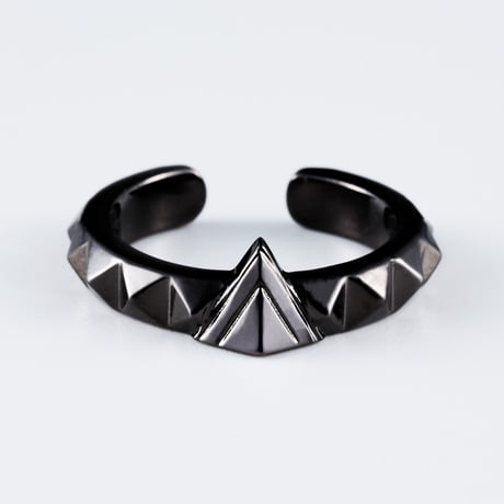 Tiny mono ring (BLACK)