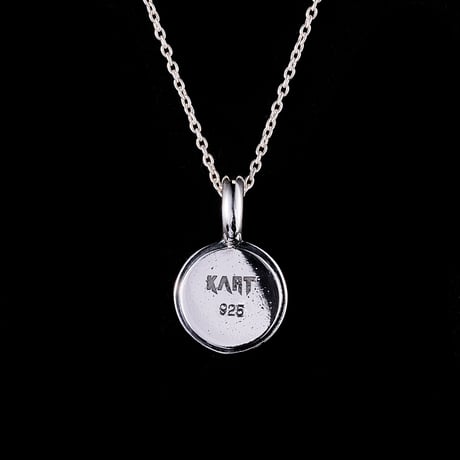 Zombie smiley charm