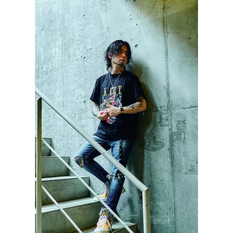 STRANGE TIGER T-shirt (BLACK)