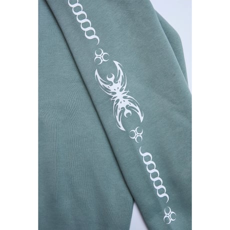 AKUTO HOODIE (SMOKY GREEN)