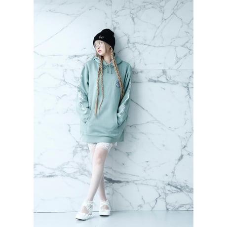 AKUTO HOODIE (SMOKY GREEN)