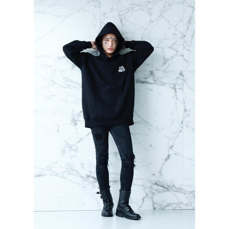 AKUTO HOODIE  (BLACK)
