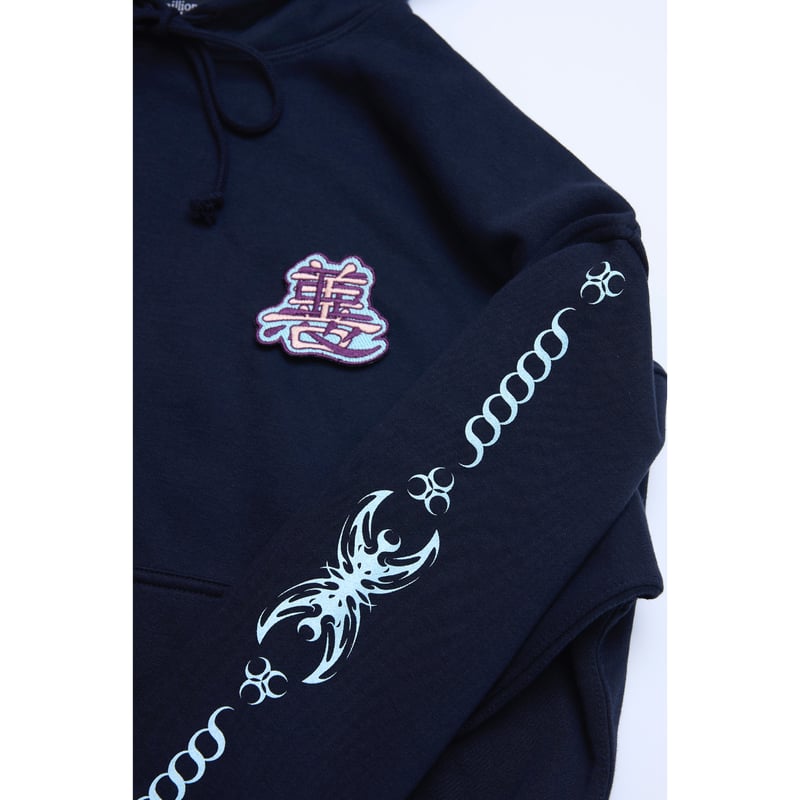 AKUTO HOODIE (NAVY) | million dollar orchestra