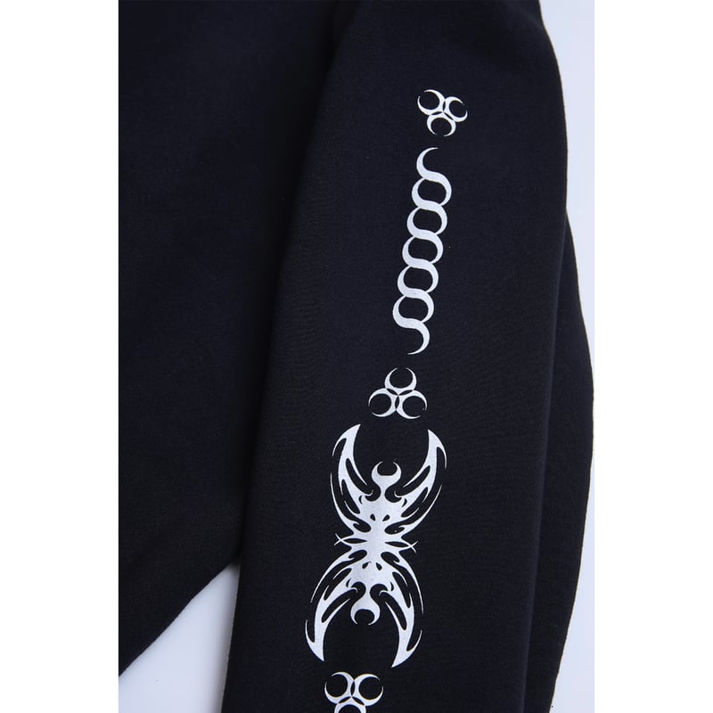 AKUTO HOODIE (BLACK) | million dollar orchestra