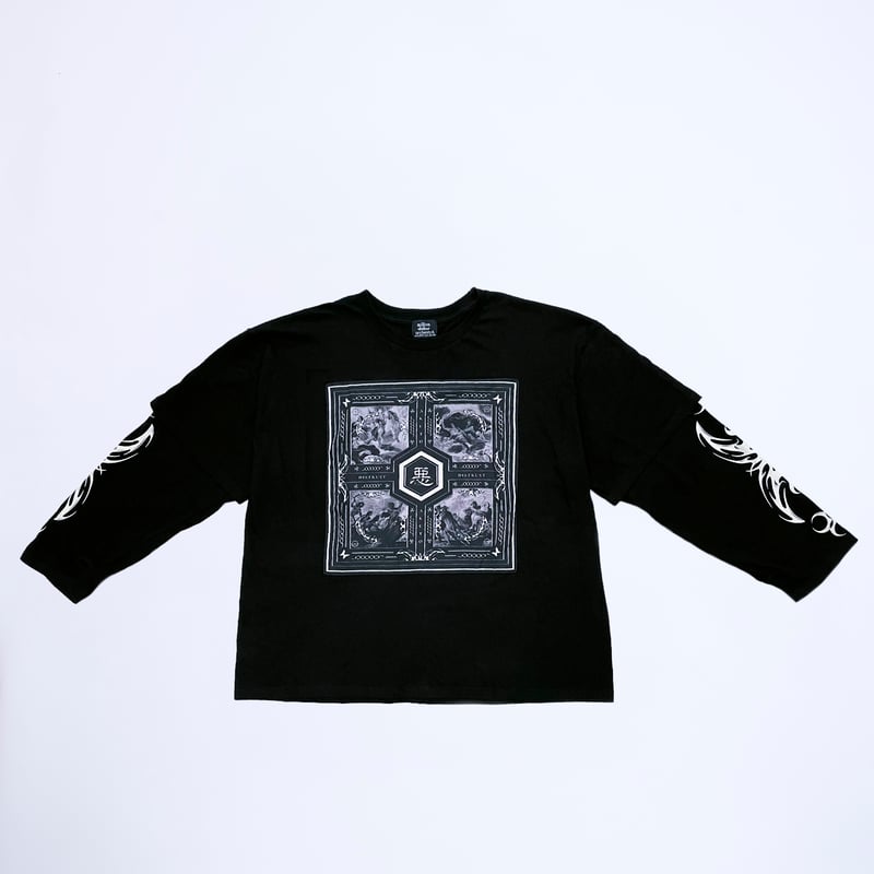 DISTRUST LAYERED T-SHIRT | million dollar orche