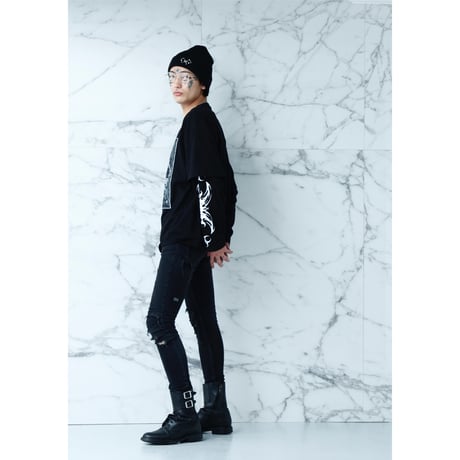 DISTRUST LAYERED T-SHIRT