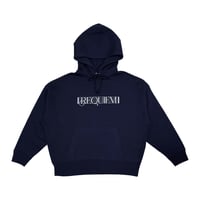 REQUIEM LOGO HOODIE(NAVY)