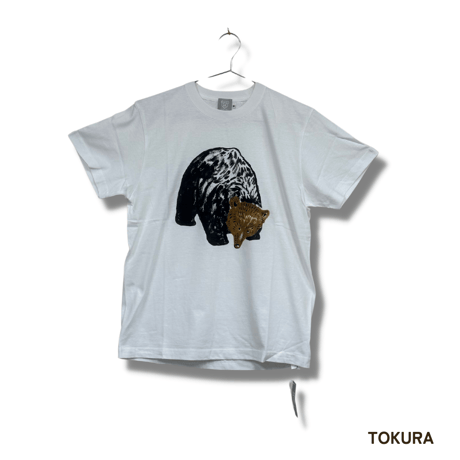 木彫り熊　八雲エイトTシャツ