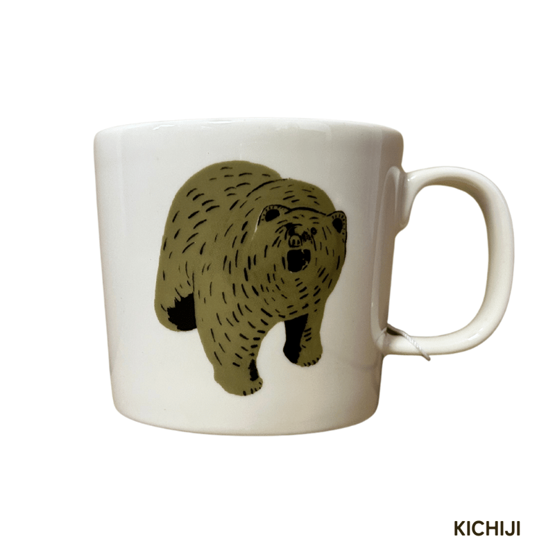 りさとみん　コア熊マグカップ 木彫り熊 マグカップ8種 | 八雲町丘の駅オンラインショップ