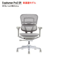 エルゴヒューマンPro２ロータイプ-DR-グレーフレーム(配送無料)