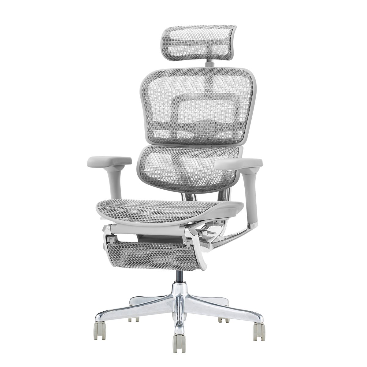 新基盤モデル＞エルゴヒューマンPro2オットマン-DR-GYフレーム(配送