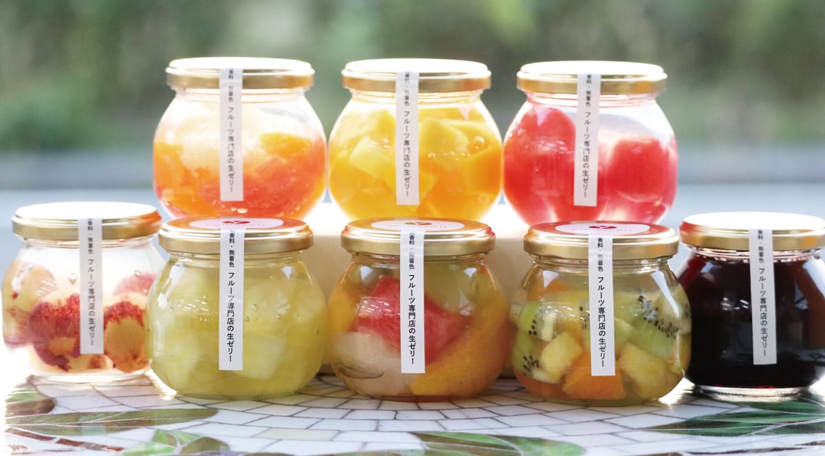 【やまけんさん専用】 厳選フルーツのミックスゼリー | fresh fruit yamasan