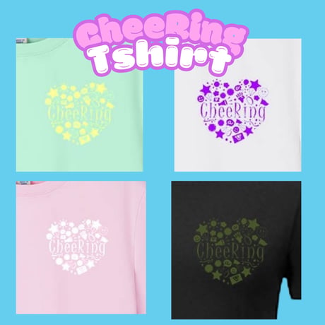 【チアリングオリジナル】ドライTシャツ　4カラー