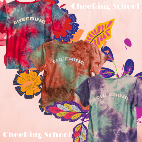 CheeRing Tshirt 2021　タイダイコレクション☆