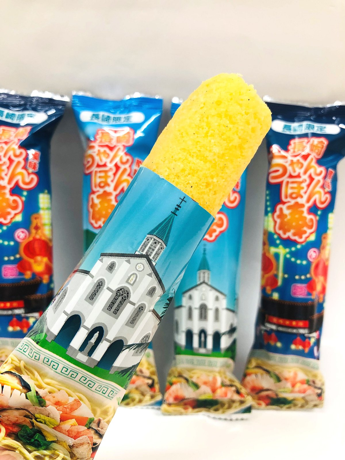 長崎県限定の商品！！ 長崎ちゃんぽん棒スナック菓子 | 長崎お土産すみや