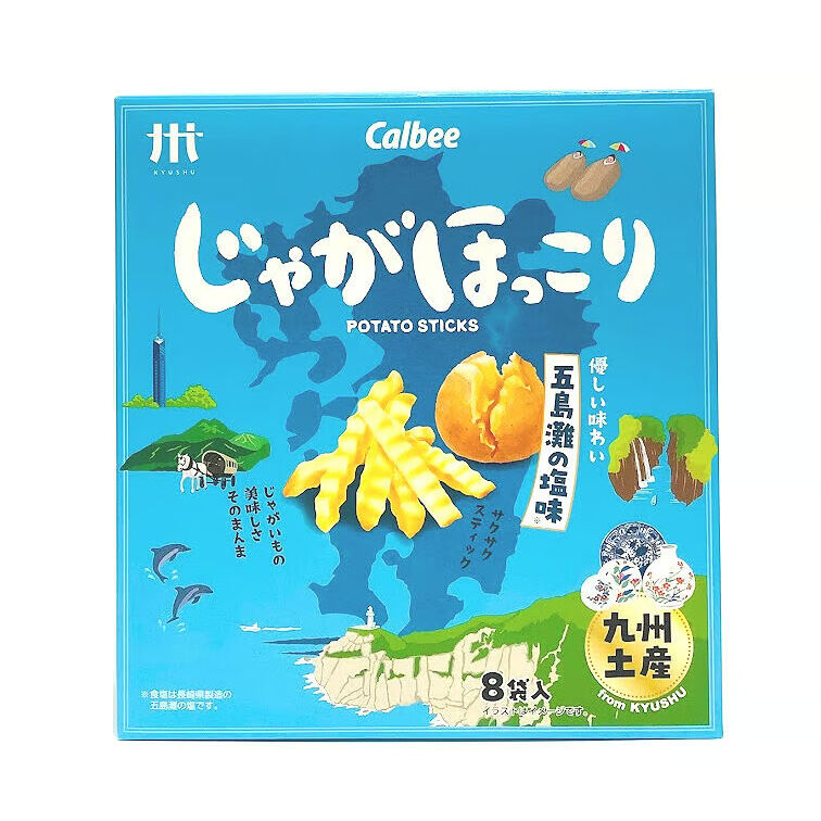 Calbeeじゃがほっこり九州限定 五島灘の塩味 | 長崎お土産すみや