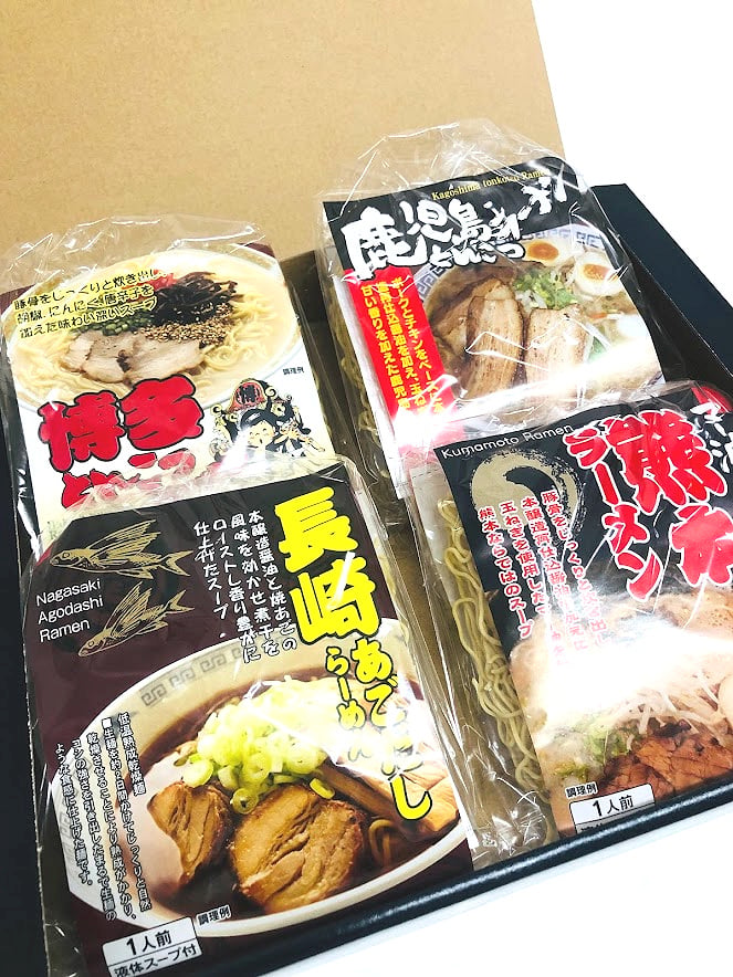 九州ラ－メン味めぐり4食入 | 長崎お土産すみや