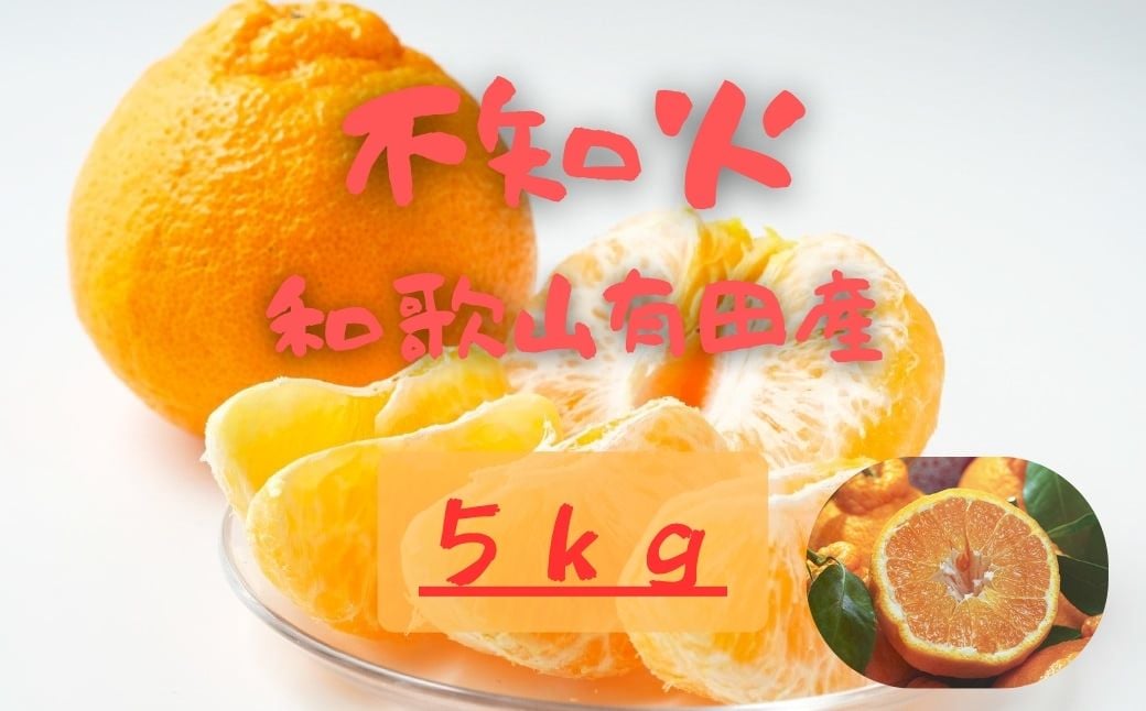 和歌山県有田産 デコポン（不知火）5kg | いち松農園