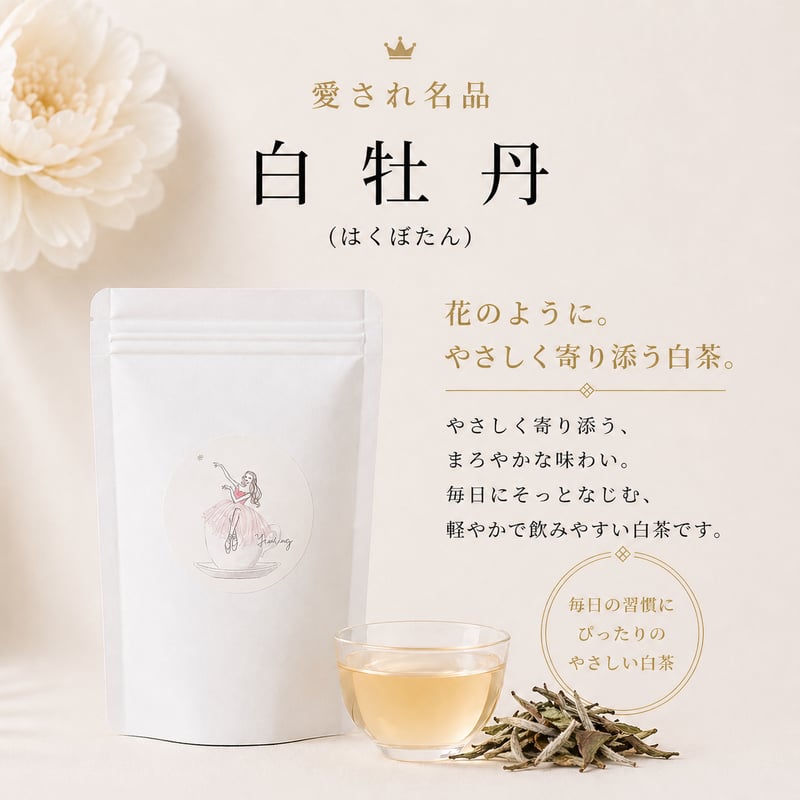 予約販売】2026年新茶 白牡丹 | 一寧 白茶専門店