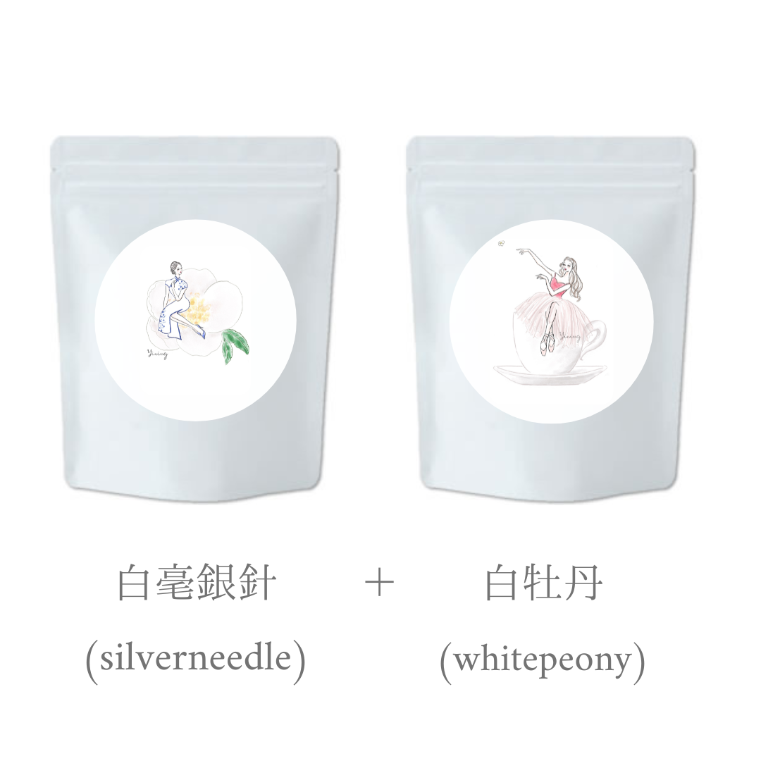 白牡丹茶 ギフトボックス入り／中国高級白茶・未開封 新品・手提げ袋付き Amazon.co.jp: RIMTAE 白茶 中国茶 白牡丹 お試し5g×10P