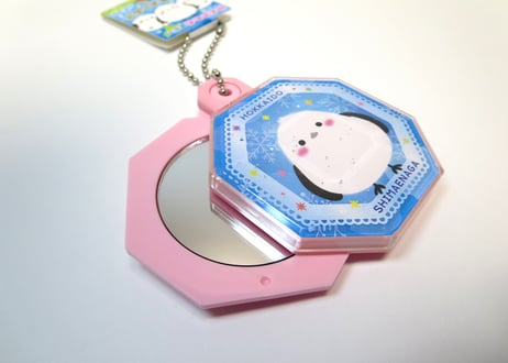 シマエナガ　スライドミラー（ピンク）