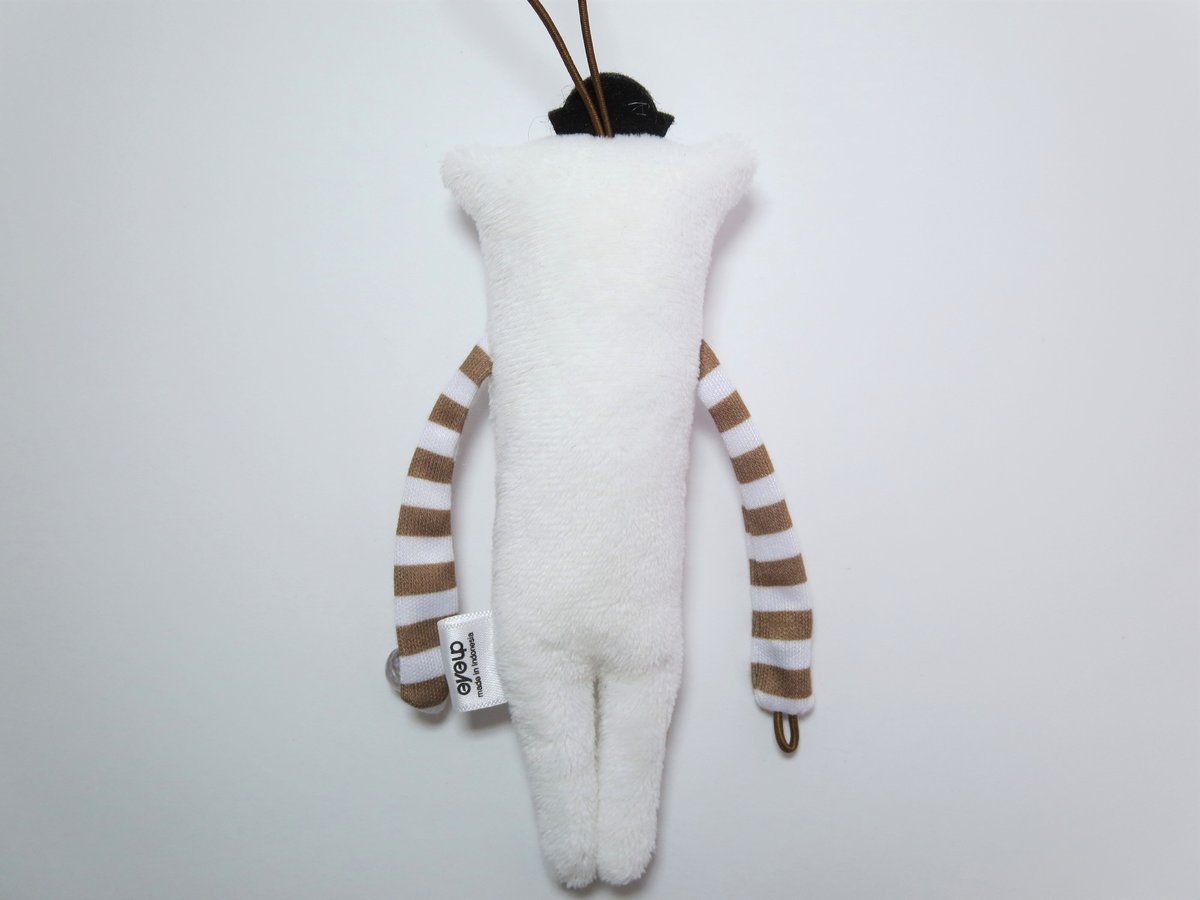 もち⭐︎モケベスト ホワイト ご当地モケケ【ジンギスカン】 | まりもっこり with KYOWA