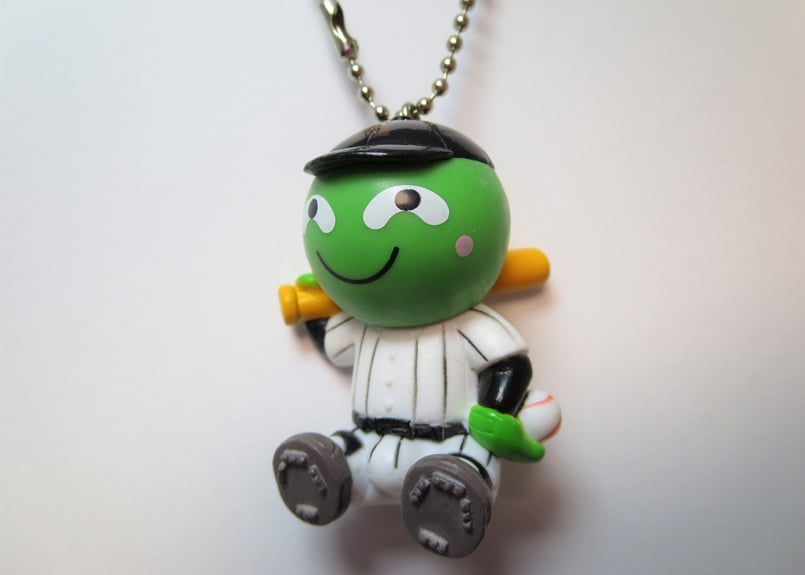 福袋 オンライン まりもっこりボールチェーンマスコット【野球】 | まりもっこり バッグ・財布